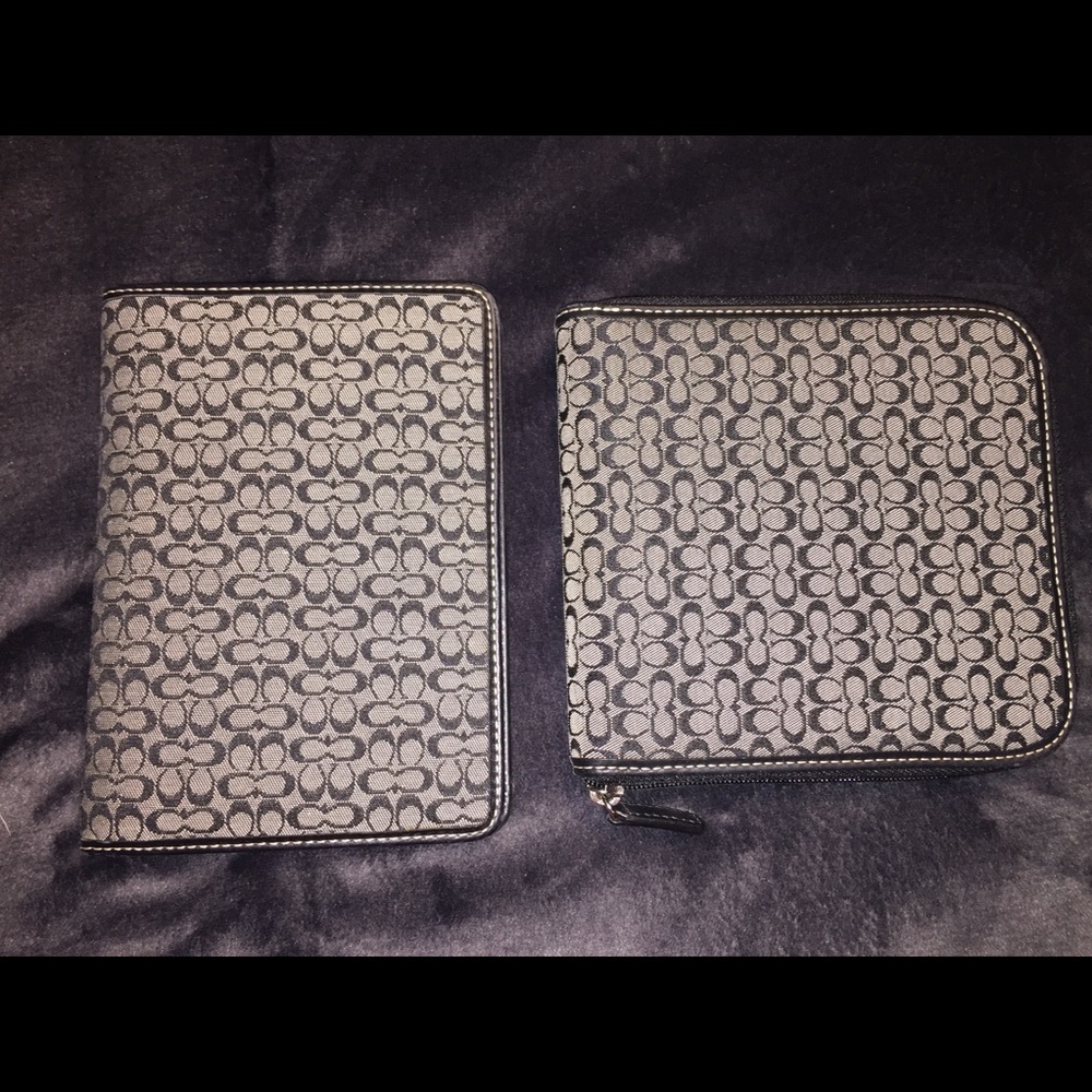 Auth Coach photo album & Cd dvd or blue ray holder